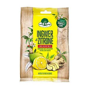 Willi Dungl Kräuterbonbons Ingwer & Zitrone