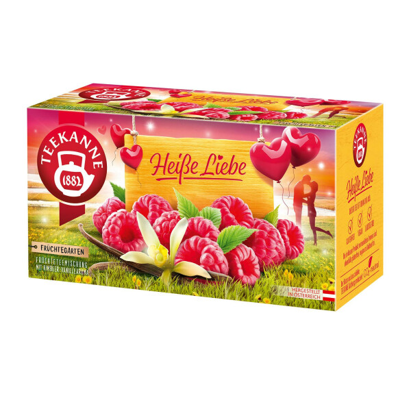 Teekanne Früchtegarten Heiße Liebe