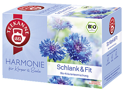 Teekanne Schlank & Fit Bio-Kräutermischung