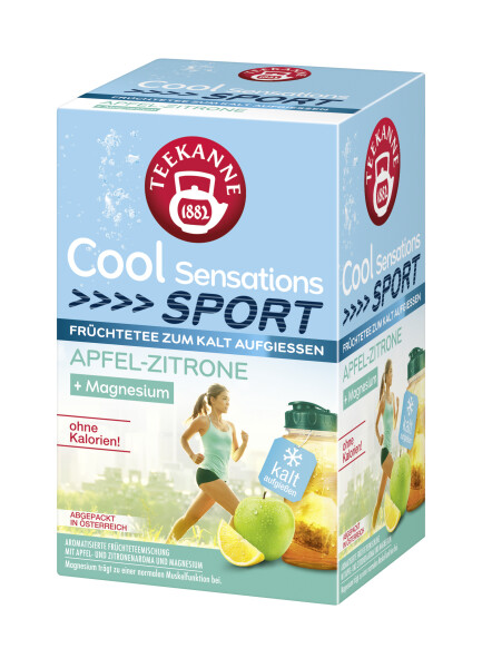 Teekanne Cool Sensations Apfel-Zitrone 18er