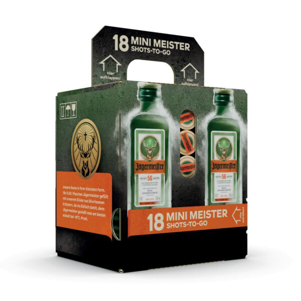 Jägermeister 18er Packung