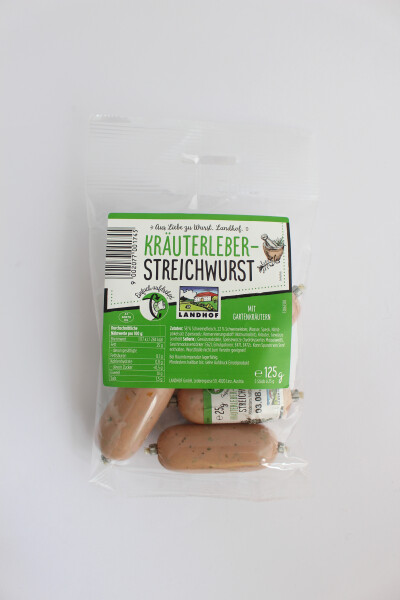 Landhof Kräuterleber-Streichwurst