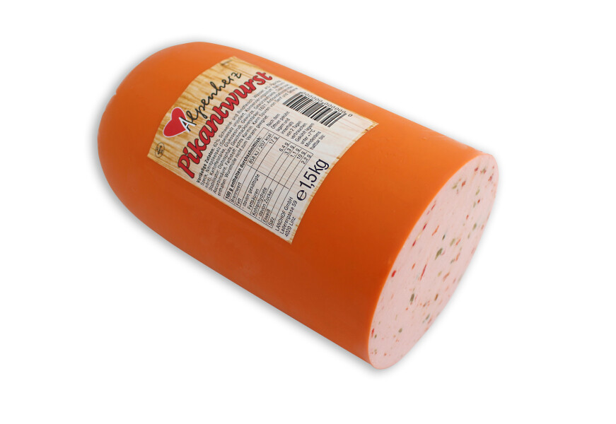 Alpenherz Pikantwurst