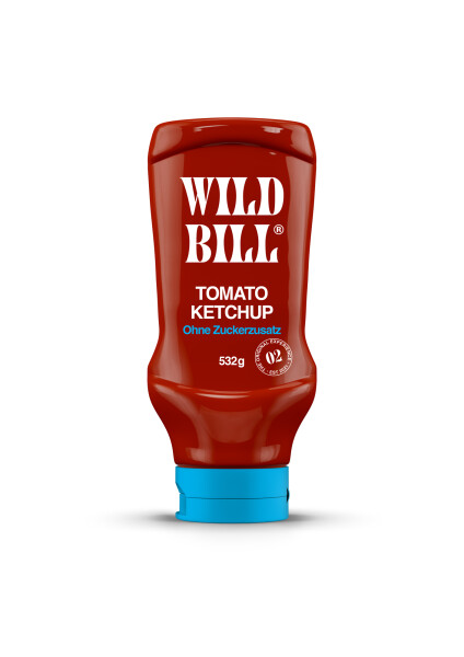Wild Bill Tomatenketchup, ohne Zuckerzusatz