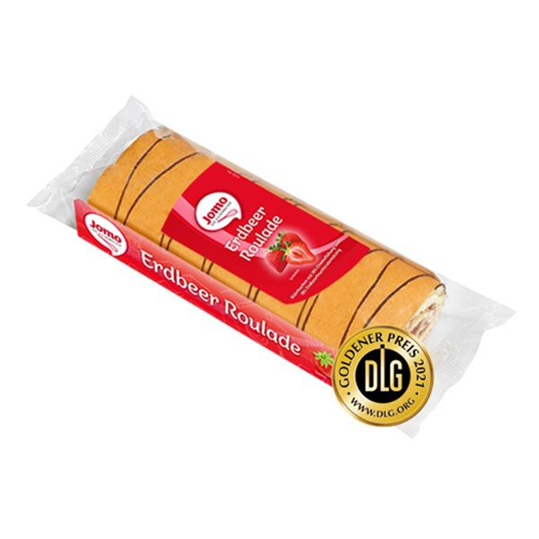 Jomo Erdbeerroulade