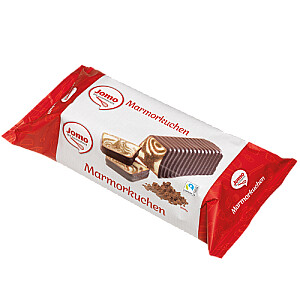 Jomo Marmorkuchen mit Überzug