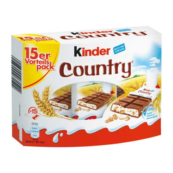 Kinder Country Vorteilspack