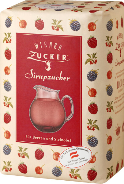Wiener Zucker Sirupzucker Beeren & Steinobst