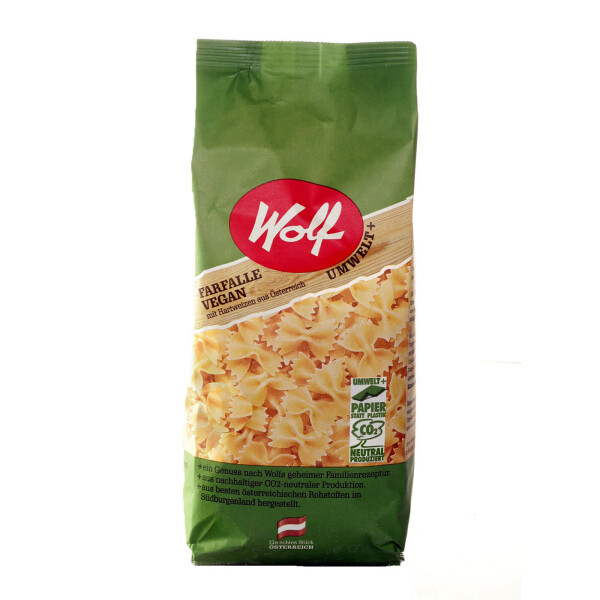 Wolf Grießfarfalle Vegan