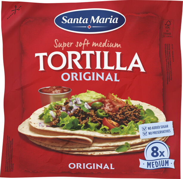 Santa Maria Tortillas Original Medium