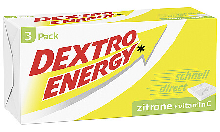 Dextro Energy Zitrone 3er