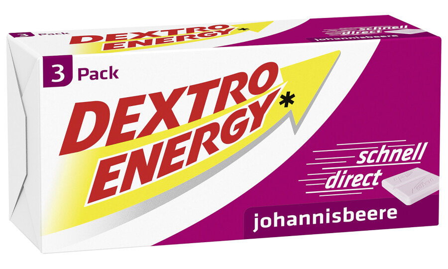 Dextro Energy 3er Pack Johannisbeere