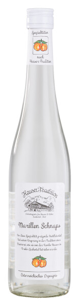 Hauser Tradition Marillen Schnaps