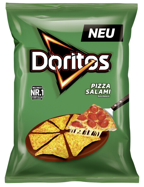 Lays Doritos Pizza Salami