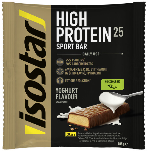Isostar Powerplay High Proteinriegel Joghurt 3er-Packung