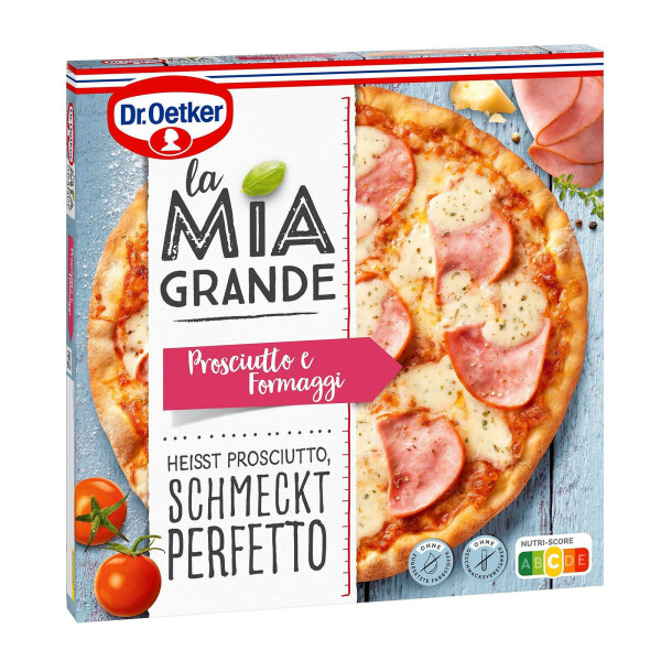 Dr. Oetker La Mia Grande Prosciutto e Formaggi