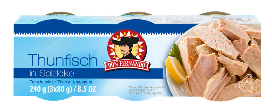 Don Fernando Thunfisch in Salzlake