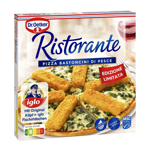 Dr. Oetker Ristorante Bastoncini di Pesce Fischstäbchenpizza