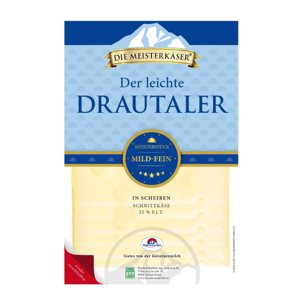 Kärntnermilch Drautaler Leicht Scheiben