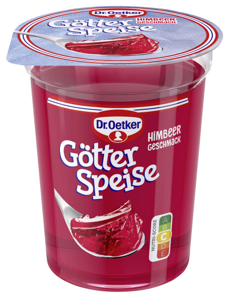 Dr. Oetker Götterspeise Himbeer Geschmack