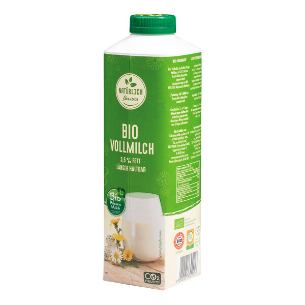 Natürlich für uns Wiesenmilch Länger Frisch 3,5% Bio