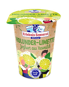 Joghurt Holunder-Limetten