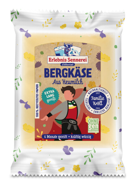 Erlebnis Sennerei Zillertal Bergkäse, 6 Monate gereift