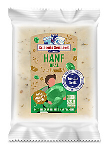 Erlebnis Sennerei Zillertal Opal m. Bergkräutern & Hanfsamen