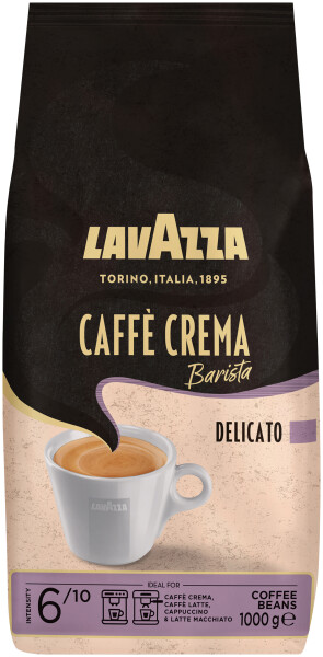 Lavazza Barista Caffè Crema Delicato - ganze Bohne