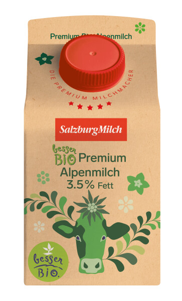 SalzburgMilch Premium Bio Alpenmilch 3,5%