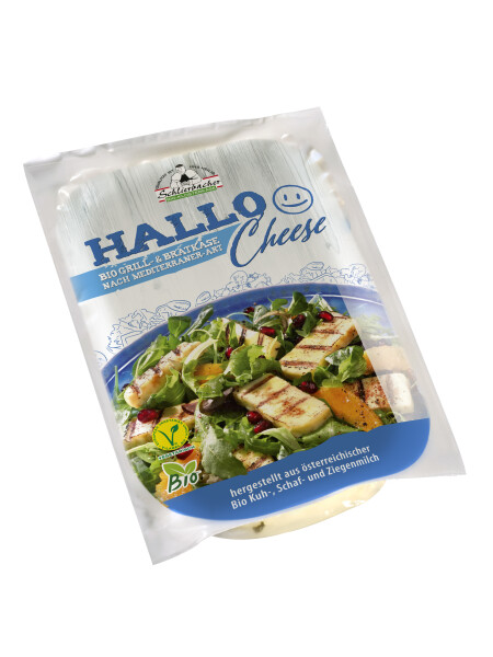 Schlierbacher Bio HALLO Cheese Grill- und Bratkäse nach mediterraner Art