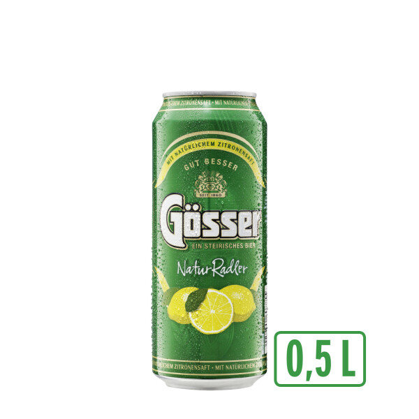 Gösser Naturradler Zitrone