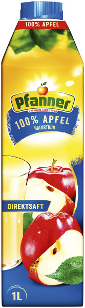 Pfanner Apfeldirektsaft natürtrüb 100%