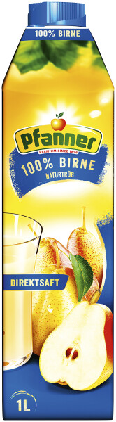 Pfanner Birnendirektsaft naturtrüb 100%