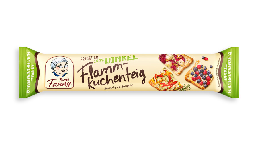 Tante Fanny Frischer Dinkel Flammkuchenteig