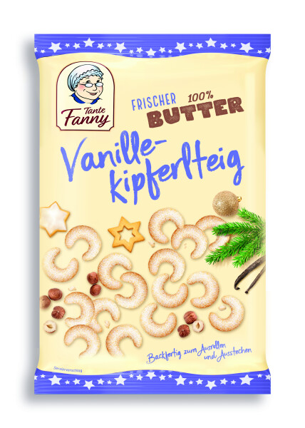 Tante Fanny Frischer Butter Vanillekipferlteig