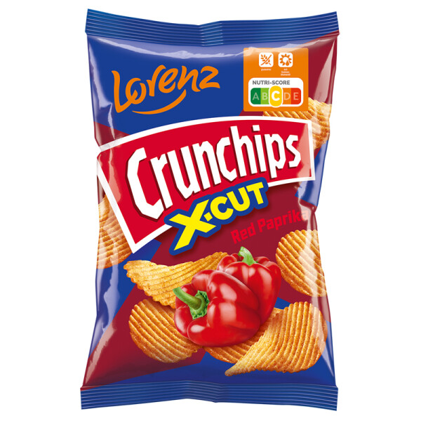 Lorenz Crunchips X-Cut Paprika