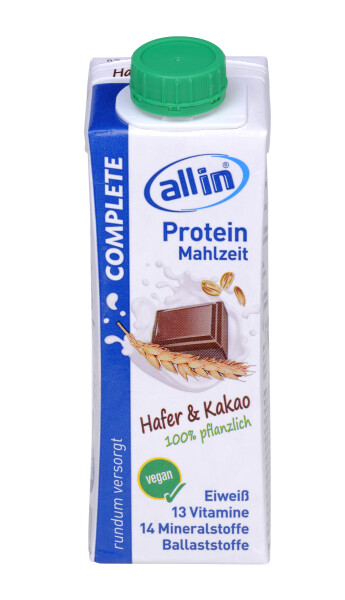 Allin Complete Vegan Hafer & Schoko