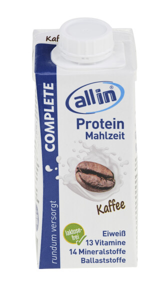 Allin Kaffee Eiweiß Trinknahrung