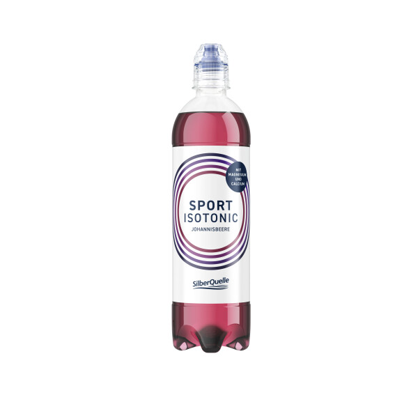 SilberQuelle Sport Isotonic Johannisbeere 6x0,65 l Flasche