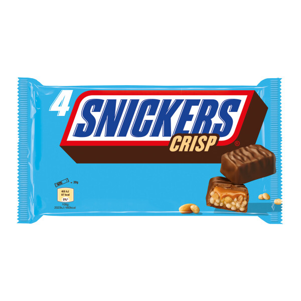 Snickers Crisp 4er Packung