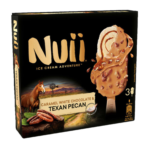 Nuii Caramel White Chocolate & Texan Pecan