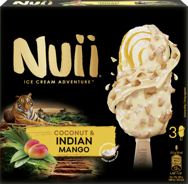 Nuii Coconut & Indian Mango 3er