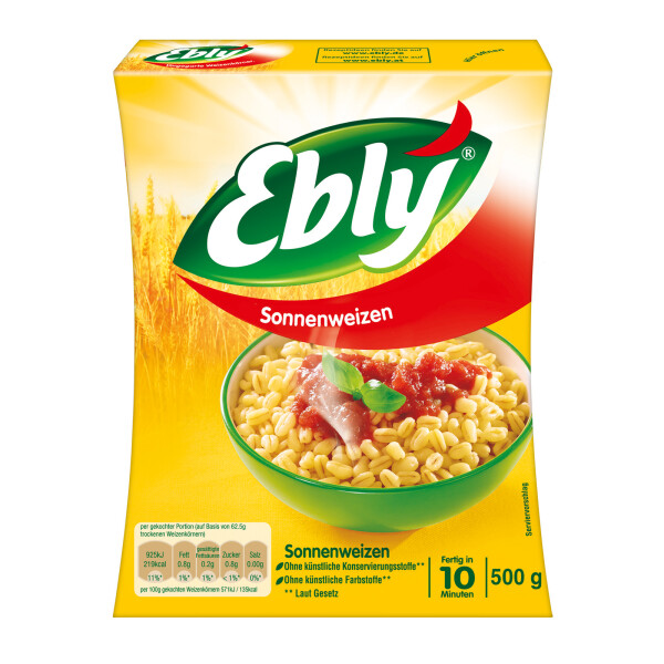 Ebly Gourmet Weizen 10 Minuten