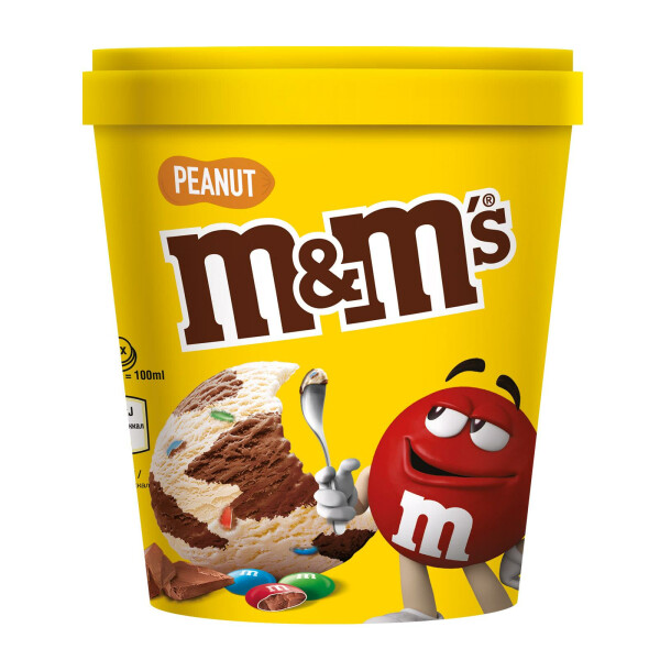 M&M's Erdnuss Eisbecher