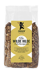 ZAGLER MÜSLIBÄR Bio-Wilde-Hilde-Dinkelhonigmüsli knusprig gebacken