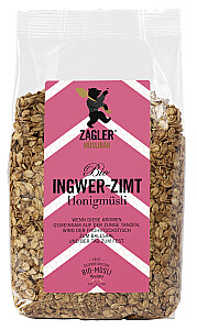 Zagler Müslibär Bio-Ingwer-Zimt-Honigmüsli