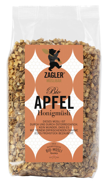 Zagler Bio Honigmüsli Apfel