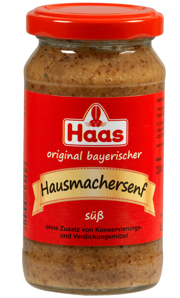 Haas Hausmachersenf süß