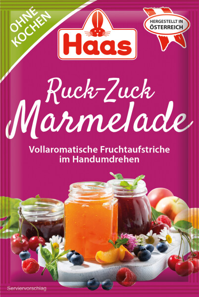 Haas Ruck-Zuck Marmelade 2er